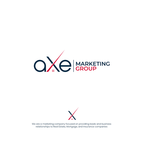 aXe Marketing Group needs a cool and creative logo Design by ✅ dot