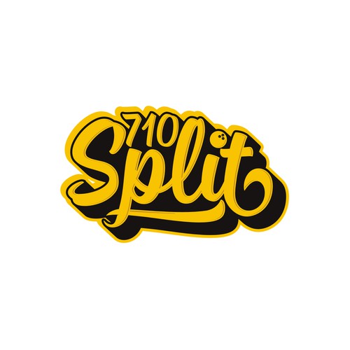 Retro bowling alley logo Design by wind82