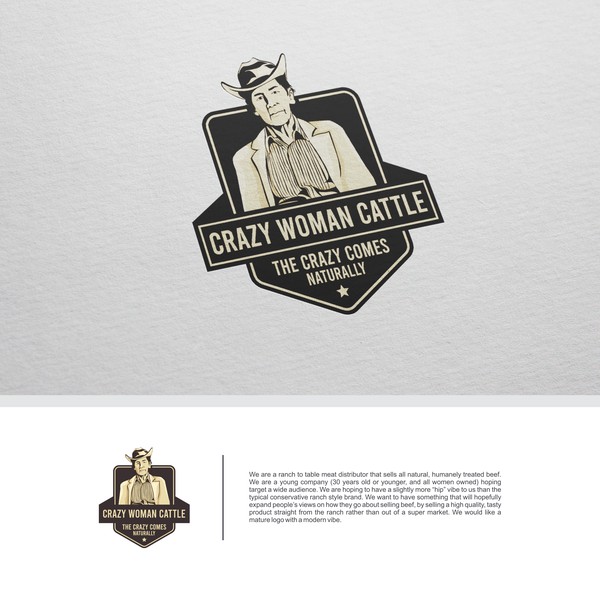 Diseño de Nia_™ titulado "CRAZY WOMAN CATTLE"