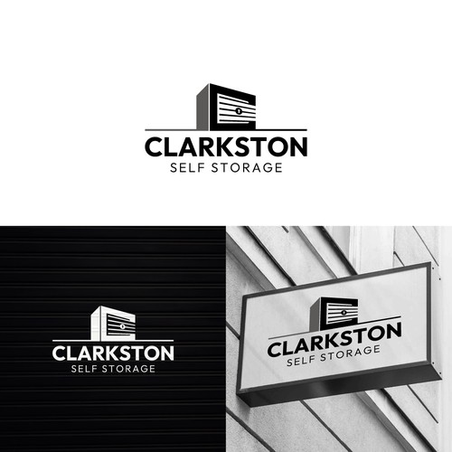 Self Storage Logo | Clarkston Self Storage Design by JR Logohype®