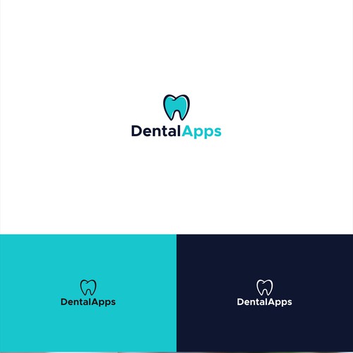 Creative "Dental Apps" Logo Design by Gungart™