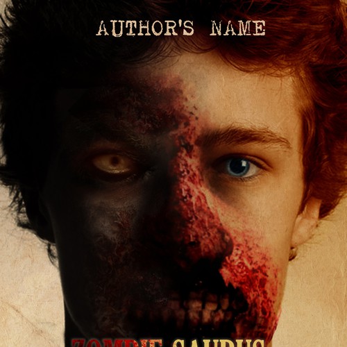 Create a young adult book cover for Zombie-saurus Rex Design by kostis Pavlou
