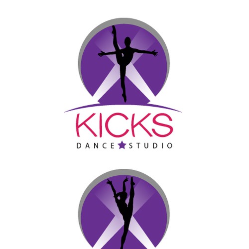 Kicks Dance Studio needs a new logo デザイン by ChaddCloud33