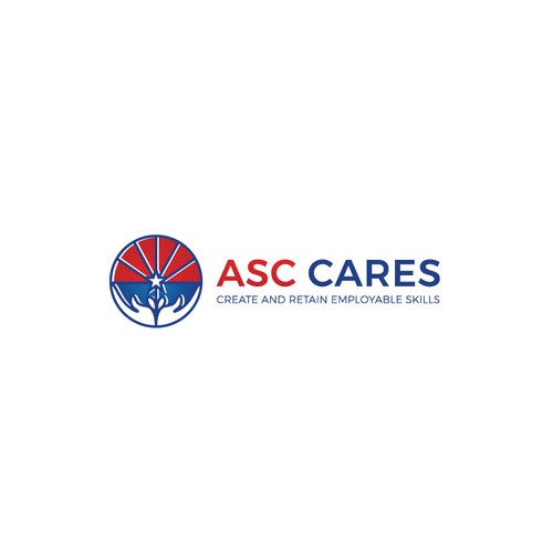 Create a logo for American Safety Council's new ASC C.A.R.E.S. program