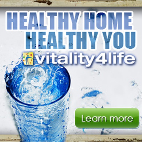 banner ad for Vitality 4 Life Réalisé par adrianz.eu