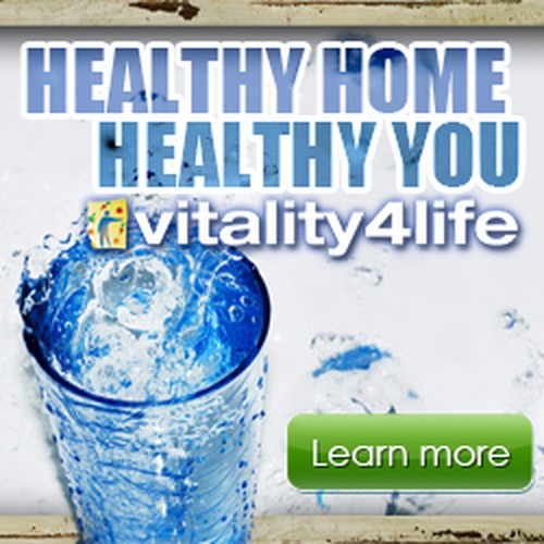 banner ad for Vitality 4 Life Design by adrianz.eu