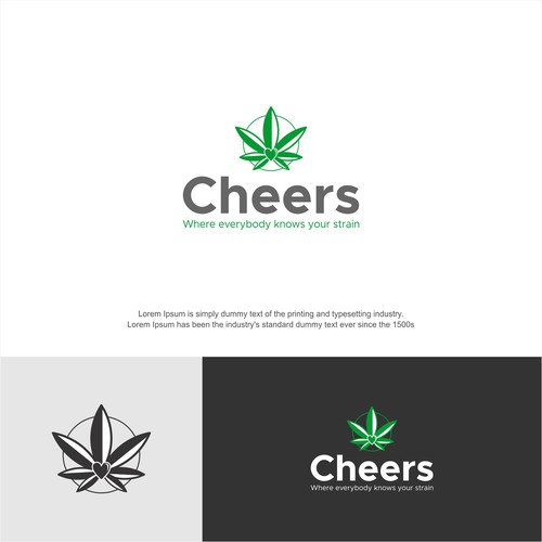 Cheers Cannabis where everyone knows your strain!  Need a great design 4 a world class cannabis shop Design by GengRaharjo