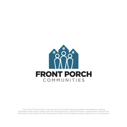 Front Porch Communities - A Not For Profit housing developer with a community focus Design réalisé par RaccoonDesigns®