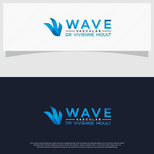 Modern and professional logo for Vascular Surgeon Design by moOks™