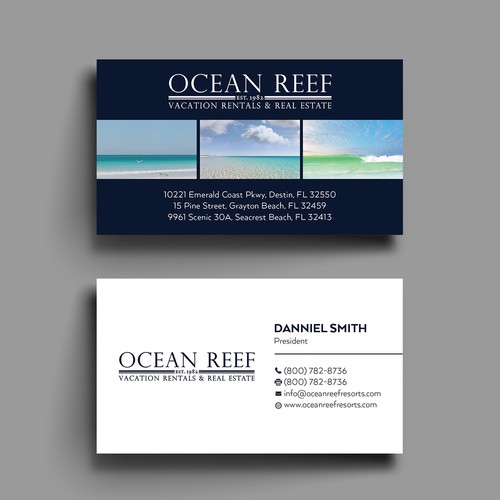 Design a fun, beach-inspired Business Card Design by TanLearn
