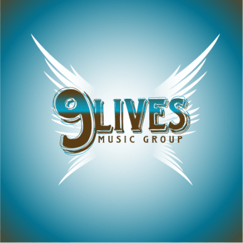 9 Lives Music Group Record Label LOGO Design by shuckit!