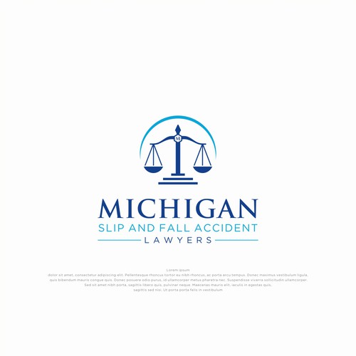 Help us create a brand for "Michigan Slip and Fall Lawyers" Design by masmuse