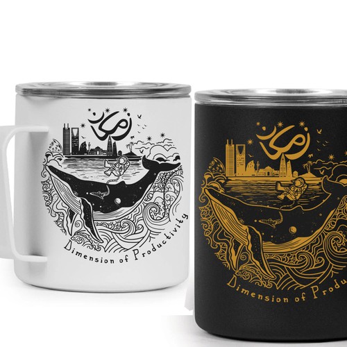 12 cup and mug designs that hold water - 99designs