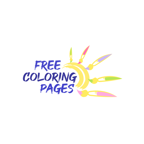 Help us create a logo for our coloring website! Design by AnaGocheva