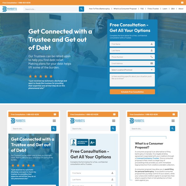 Bankruptcy Canada Wordpress