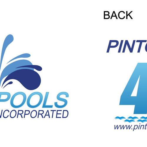 NEW Tshirt Design for swimming pool company Design by greenGoblin