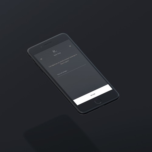 Luxury Mobile App Ontwerp door ELGER