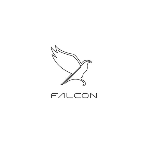 Design di Falcon Sports Apparel logo di Macarena White
