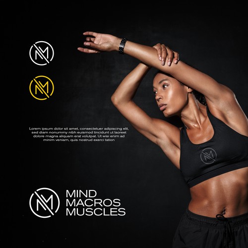 Design a new brand logo for online nutrition and fitness coaching Design by reflect the style ™