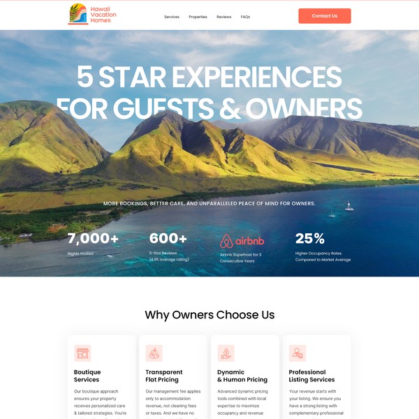 Hawaii Vacation Homes