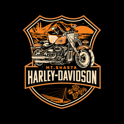Logo for Northern California Harley-Davidson Dealership Design by chusnanlutfi