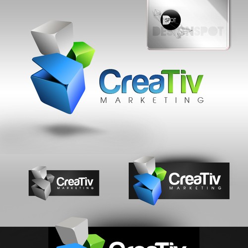 New logo wanted for CreaTiv Marketing Réalisé par designspot
