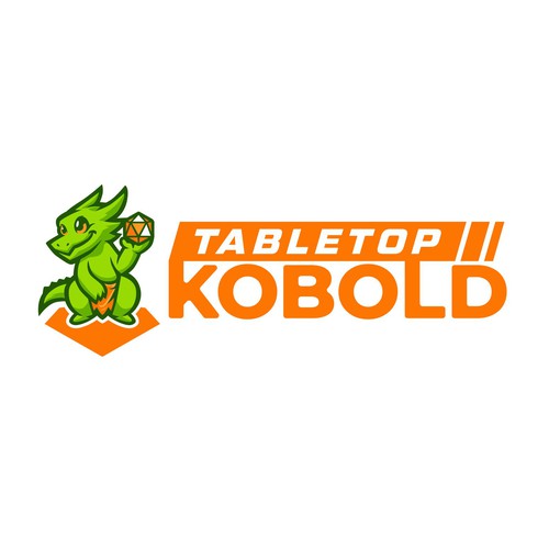 Bring Tabletop Kobold to Life with a Fun, Memorable Logo and Branding Design by Gunsganesh