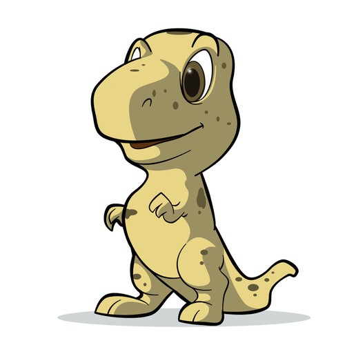 Create an expressive dinosaur mascot | Character or mascot contest