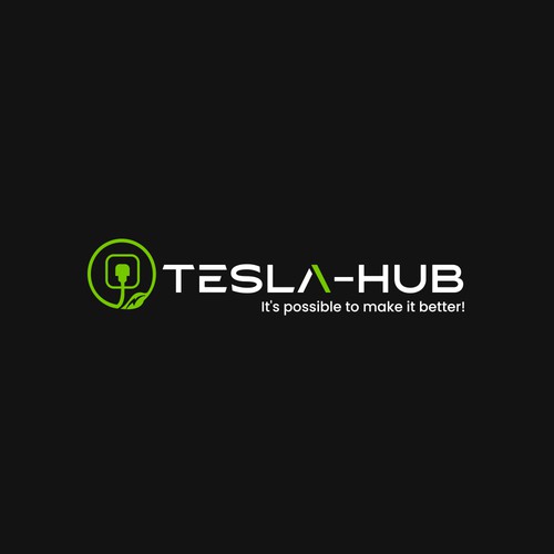 Tesla Shop braucht ein Logo für den Start! Design by Victoria Cova