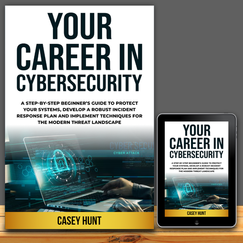 Book Cover Needed for Cybersecurity Book Design by Agel Studio