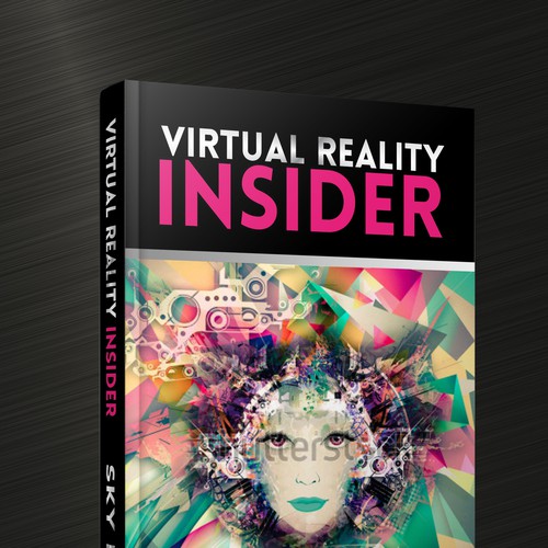 Create a Virtual Reality Book cover! Design by 9 Green Studio