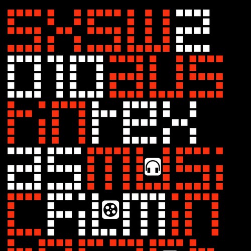 Design Official T-shirt for SXSW 2010  Diseño de godonlyknows