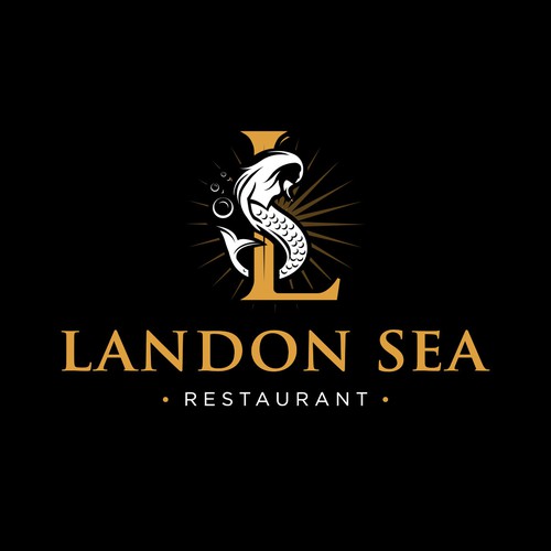 Restaurant logo going on a side of a boat Design by Jacob Gomes