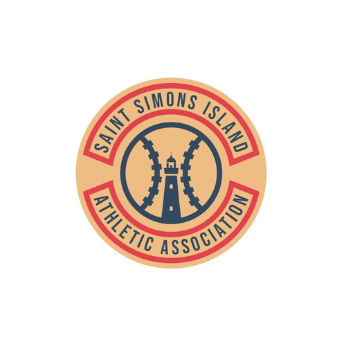 vintage baseball logo for youth booster club Design by AjiCahyaF