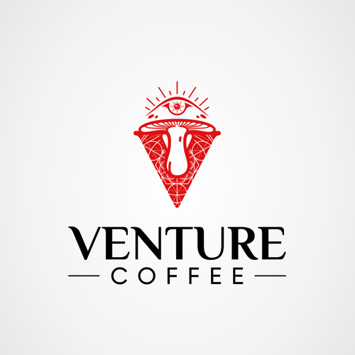 Venture coffee is a newly established coffee company seeking a psychedelic inspired logo! Design by Spidol clasic