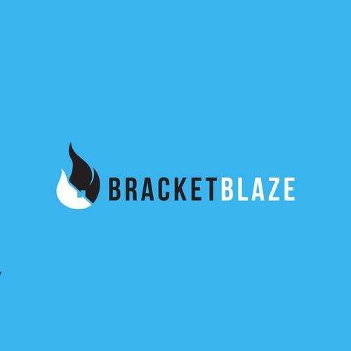 Bracket Blaze logo Design by RevelationArt