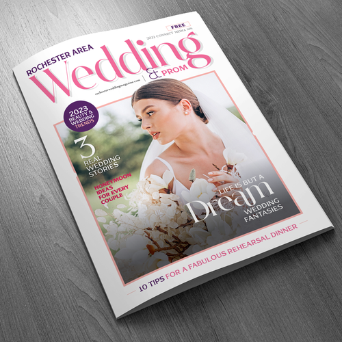 Wedding Magazine Cover! Design by machus4u