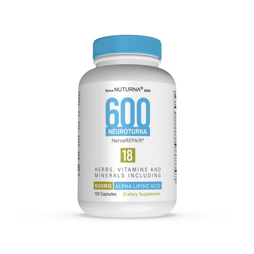 Designs | Supplement Label for NEUROTURNA | Product packaging contest