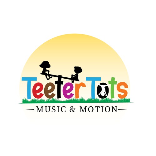 Teeter Totter meets Tumbling Tots - this logo is all about play!-ontwerp door M.Siddique