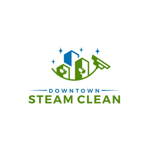 Create an eye catching logo for an innovative new steam cleaning company Réalisé par Andhikahermanto