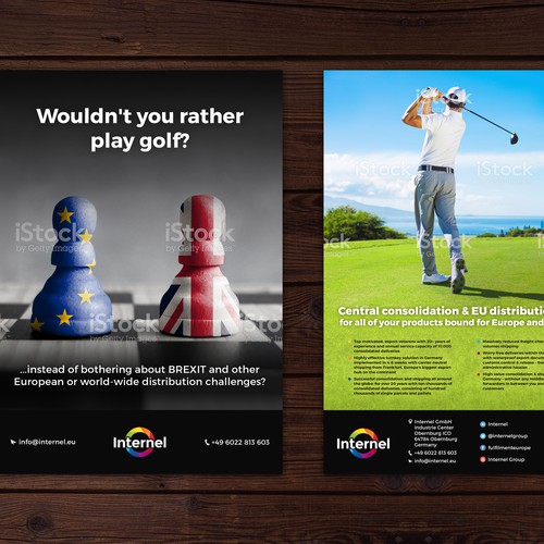 "Format A4 one/double-sided flyer needed - "guerilla or non-conventional style"" winning Other design