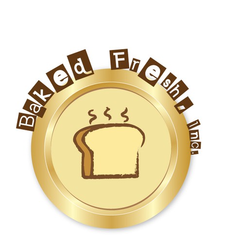 logo for Baked Fresh, Inc. Design by Lure