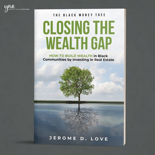 Black Money Tree Book Cover Design by Yna