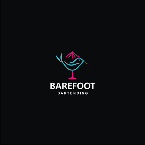 An approachable logo for Online group mixology workshops. Ingredient Discovery Kits mailed direct. Design by app-designs