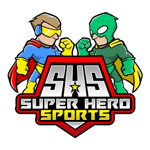 logo for super hero sports leagues Ontwerp door WADEHEL