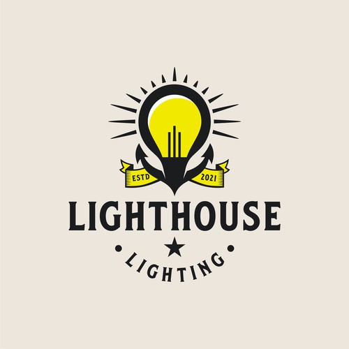 Design a dope, sailor jerry inspired logo for a christmas lighting company Design by naya89