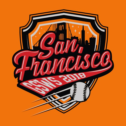 Design a Bold T-Shirt for San Francisco Athletes going to Softball World Series! Design by Radioes.royale
