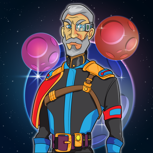 Design a commander character for our browser-based game Design by azmii_craft