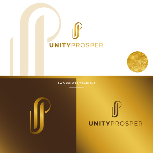 ~ LOGO  FOR REAL ESTATE FUND ~ UNITY PROSPER Design by deerlogo