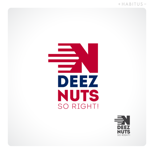 99designs Community Contest | Campaign Logo for Presidential Candidate "Deez Nuts'" Design by H A B I T U S